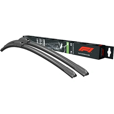 Abbildung von Formula 1 Flachbalkenwischer Set 550/400 mm, Wischer vorne, Auto Scheibenwischer Wasser Wischerblätter Autowischer