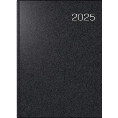 Abbildung von rido/idé Buchkalender Modell Conform (2025), 1 Seite = Tag, A4, 384 Seiten, Balacron Einband, schwarz