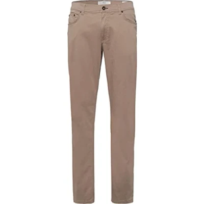 Abbildung von BRAX Herren Hose Cooper Fancy Marathon Flachgewebe, Beige (Nos), 30W / 32L