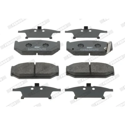 Abbildung von FERODO FDB4705 Bremsbelagsatz PREMIER ECO FRICTION mit akustischer Verschleißwarnung ohne Zubehör SUZUKI: SWIFT 4, 3