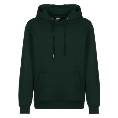 Abbildung von Urban Classics Blank Hoody Kapuzenpullover, Herren, Größe: 3XL, Bottlegreen