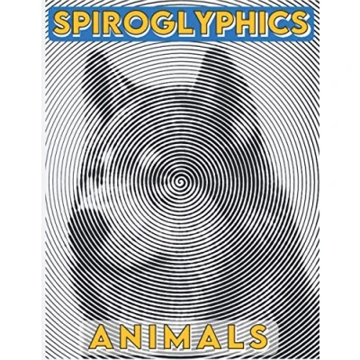 Abbildung von Spiroglyphics: Animals Spiroglyphics Coloring book New Kind of with One Color to Use for Adults Relaxation &amp; Stress Relief (One Relaxation)