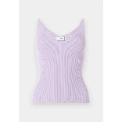 Abbildung von JDY Nanna S/L NOOS Top, Damen, Größe: XS, Pastel lilac