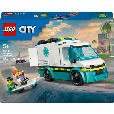 Abbildung von LEGO City 60451 Rettungswagen
