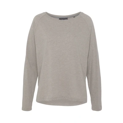 Abbildung von Elbsand Longsleeve »Tira«, mit Logodruck hinten, Langarmshirt, sportlich casual
