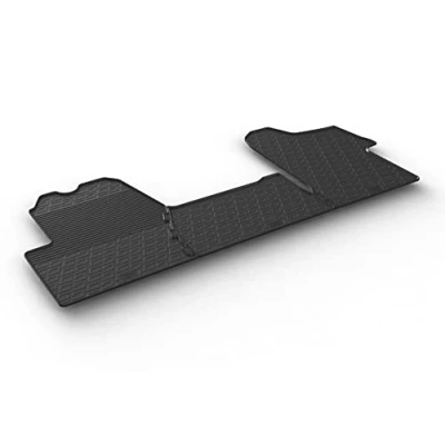 Abbildung von Gledring 0880 Fußmattensatz Gummi hinten 3 schwarz 750mm 550mm RENAULT: MASTER Kasten
