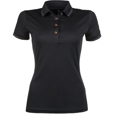 Abbildung von HKM Poloshirt Rosegold Glamour Schwarz/Roségold