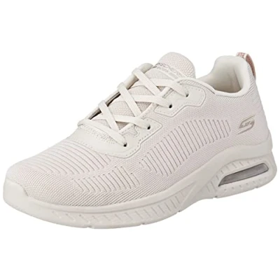 Abbildung von Skechers Damen Squad Air Sneaker, Natur, 38.5 EU