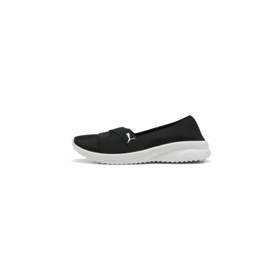 Abbildung von PUMA Damen Adelina 2 Sneaker, Black White, 37 EU