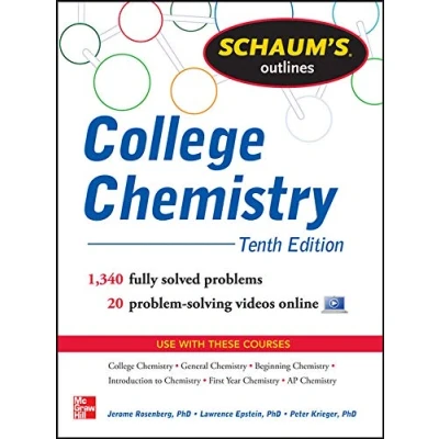 Abbildung von College Chemistry: Tenth Edition: 1,340 Solved Problems + 23 Videos (Schaum&#039;s Outlines)