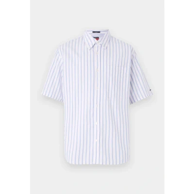 Abbildung von Tommy Jeans Shirt Hemd, Herren, Größe: XS, Ecru