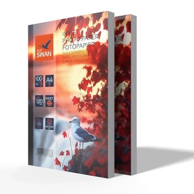 Abbildung von Fotopapier A4 120g 200 Blatt hochglanz wasserfest einseitig