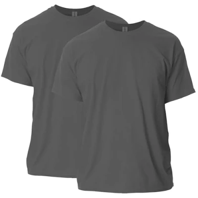 Abbildung von Gildan Unisex Erwachsene Ultra Cotton, Style G2000, Multipack T Shirt, Anthrazit (2er Pack), XL