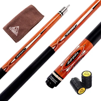 Abbildung von CUESOUL 57 Zoll Queue mit 13mm Cue Tipps (CSPC032)
