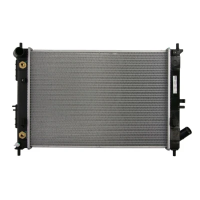 Abbildung von NISSENS 606476 Kühler, Motorkühlung Aluminium 550 378 16 Kühlrippen gelötet