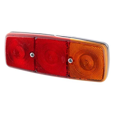 Abbildung von HELLA 2SD 001 699 061 Rückleuchte rechts P21W, R10W schwarz 12, 24 ohne Glühlampen mit Dichtung, Lampenträger