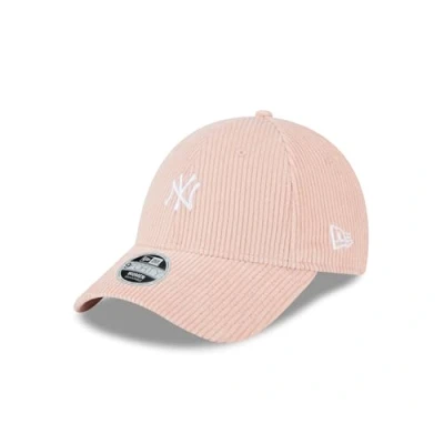 Abbildung von New Era MLB Fankappe York Yankees Frau Mädchen Cord 9Forty Women verstellbar Teamlogo pink NY One Size