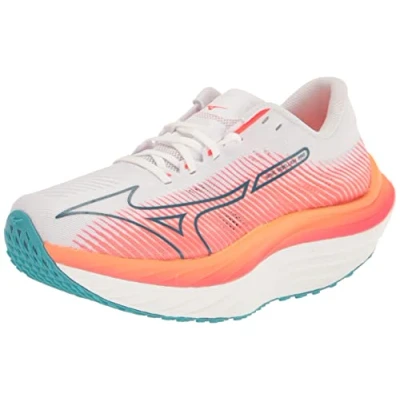 Abbildung von Mizuno Wave Rebellion Pro Laufschuh für Herren, Weiß/Silber, 11