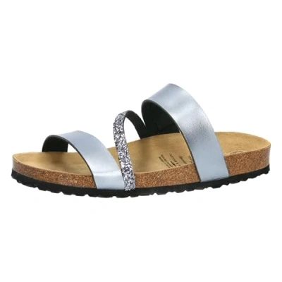 Abbildung von Lico BIOLINE GLITTER Damen Pantoletten, Anthrazit, 39 EU