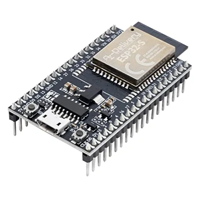 Abbildung von AZDelivery ESP32S Dev Kit C V4 NodeMCU WLAN WiFi Development Board kompatibel mit Arduino inklusive E Book! (Nachfolger Modul von V2)