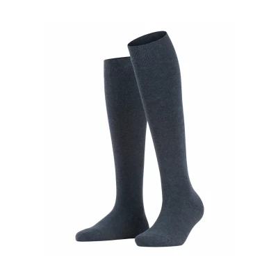 Abbildung von Esprit Basic PURE Kniestrümpfe navyblue, Damen, Größe: 35 38, Navyblue