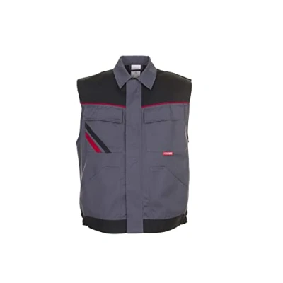 Abbildung von Planam Highline Herren Weste schiefer schwarz rot Modell 2362 Größe XXL