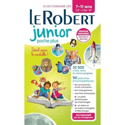 Abbildung von Le Robert Junior Poche Plus: Flexi cover paperback of Illustre (Le scolaire)