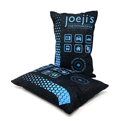 Abbildung von Joejis 2 Luftentfeuchter für das Auto/Feuchtigkeitskissen Auto Raumerfrischer und Geruchsneutralisierer Air Purifying Bag x 500gr Kissen