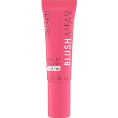 Abbildung von Catrice Blush Affair Liquid Blush, Rouge, Nr. 010, Pink, hochpigmentiert, sofortiges Ergebnis, natürlich, matt, vegan, ohne Parfüm, Alkohol, Konservierungsstoffe, 1er Pack (10ml)