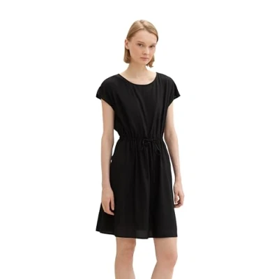 Abbildung von TOM Tailor Denim MIT Livaeco Freizeitkleid, Damen, Größe: XS, Black