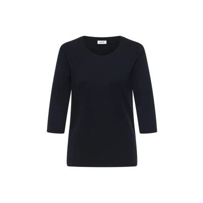 Abbildung von Cecil Langarmshirt, Damen, Größe: XL, Blau
