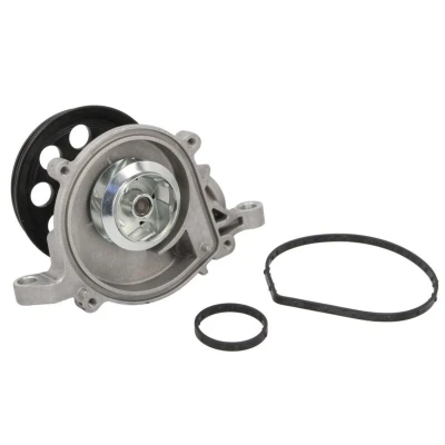 Abbildung von HEPU P9104 Wasserpumpe mit Keilrippenriemenscheibe Dichtung mechanisch ohne Gehäuse