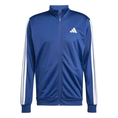 Abbildung von adidas Herren 3 Stripes Tricot Regular Track TOP, Dark Blue, XL
