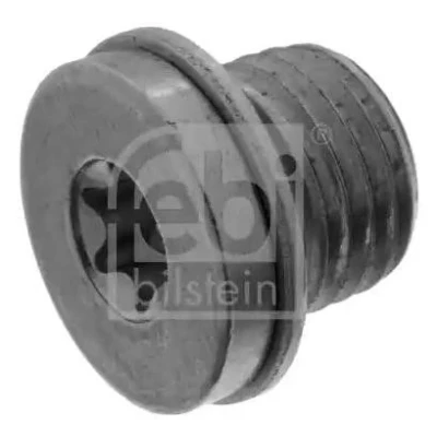 Abbildung von FEBI BILSTEIN 100497 Ölablaßschraube Stahl T45 mit Dichtring VOLKSWAGEN: Polo V Hatchback, Passat B8 Variant, Sharan II, SEAT: Ibiza 4, 4 ST