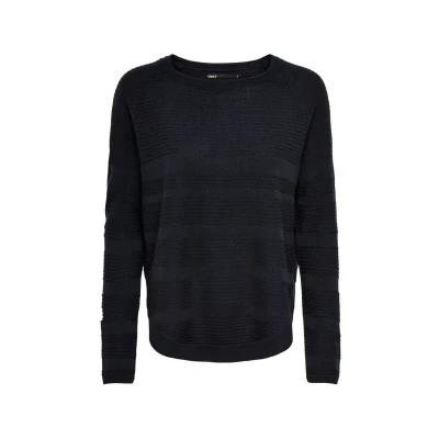 Abbildung von ONLY Onlcaviar NOOS Strickpullover, Damen, Größe: XS, Night sky