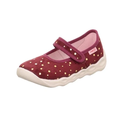 Abbildung von Superfit Mädchen Bubble Hausschuh, Rot Gold 5000, 23 EU