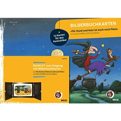 Abbildung von Bilderbuchkarten »Für Hund und Katz ist auch noch Platz« von Axel Scheffler Julia Donaldson: mit Booklet zum Umgang 13 für das Kamishibai (Beltz Nikolo)