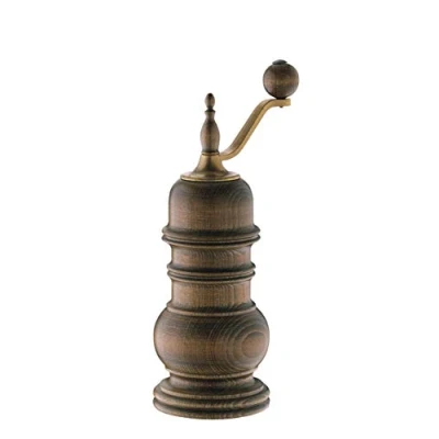 Abbildung von Zassenhaus Pfeffermühle SPEYER , Mahlgrad einstellbar fein bis grob Keramikmahlwerk Made in Germany Ideal für größere Mengen Bereits vorbefüllt, Braun