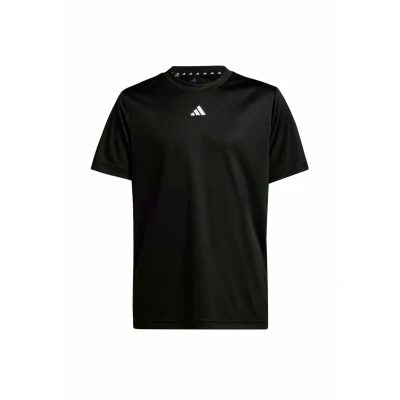 Abbildung von adidas Unisex Kinder Train Essentials Logo Regular Fit T Shirt Junior, Black/White, 9 10 Years