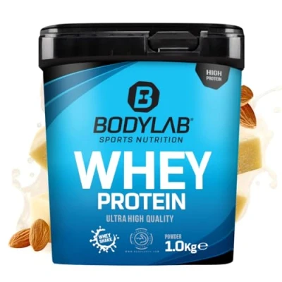 Abbildung von Bodylab24 Whey Protein Pulver, Marzipan, 1kg