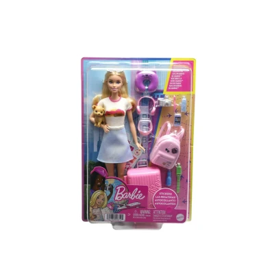 Abbildung von Barbie Reise Puppe UND ZUBEHÖR für Kinder, Größe: One Size, Multicolor