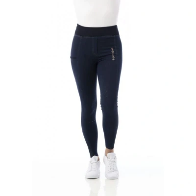 Abbildung von EQUITHÈME Reitleggings Lola Navy 32