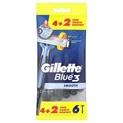Abbildung von Gillette Blue 4 plus 2, 6 Stück