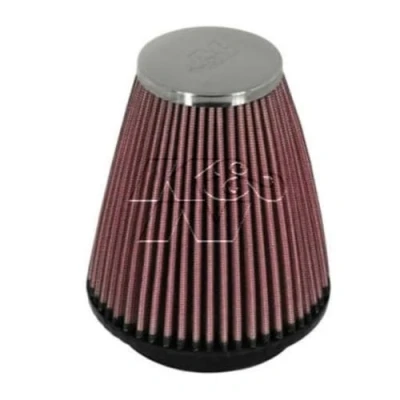 Abbildung von K&amp;N RC 1250 KFZ und Motorrad Universal Chrom Filter, Rot