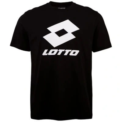 Abbildung von Lotto Men 1124002, Regular Fit T Shirt, Caviar, M