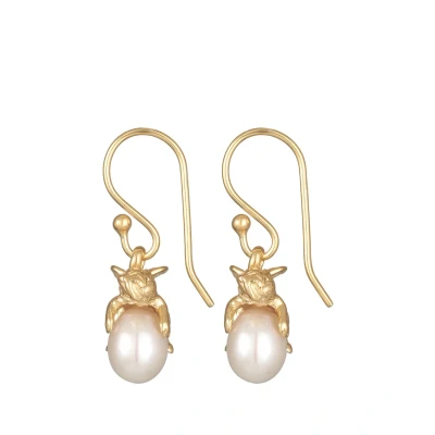 Abbildung von Elli Dainty Angel Religion Ohrringe, Damen, Größe: One Size, Gold