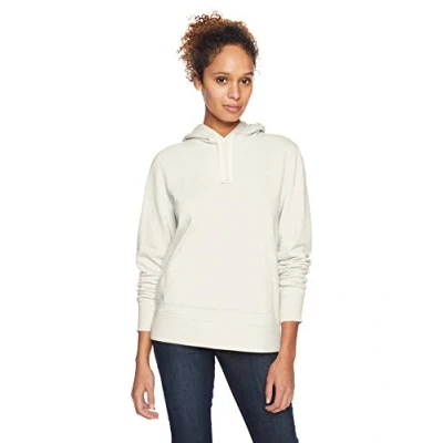 Abbildung von Amazon Essentials Damen Fleece Kapuzenpullover (in Übergröße erhältlich), Haferbeige Meliert, L