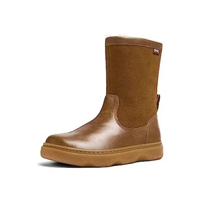 Abbildung von Camper Kiddo KIDS Stiefelette für Kinder, Größe: 26, Medium brown Schuhe