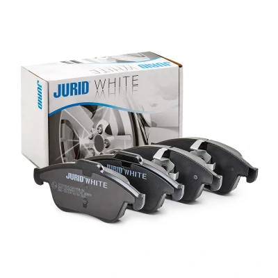 Abbildung von Jurid 573316JC Bremsbelagsatz White Low Dust Keramik nicht für Verschleißwarnanzeiger vorbereitet RENAULT: SCENIC 3, MEGANE 3 Grandtour