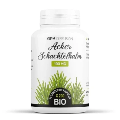 Abbildung von Bio Zinnkraut (Ackerschachtelhalm) 190mg 200 Kapseln